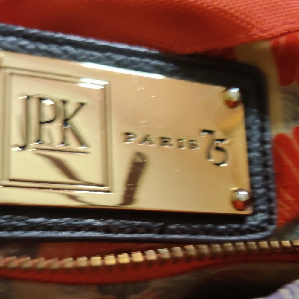 JPK Paris 75 Elegant Orange Women's Shoulder Bag
